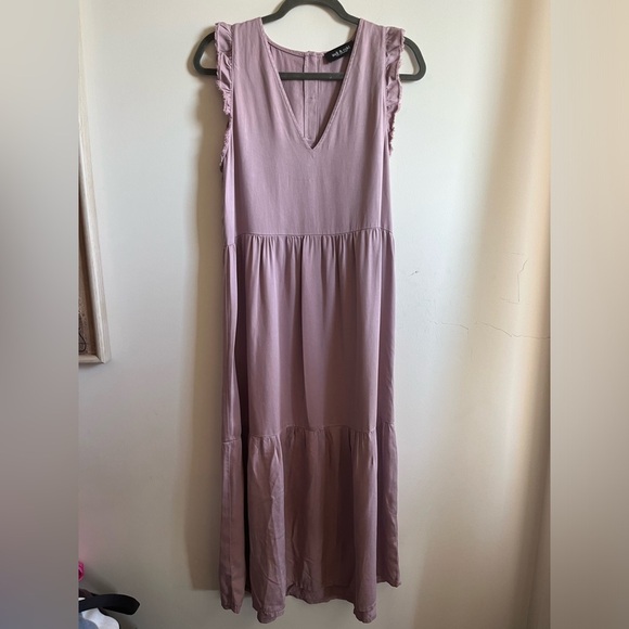 INDI & COLD Clara Lyocell Dress - Lila - Medium - Picture 3 of 16